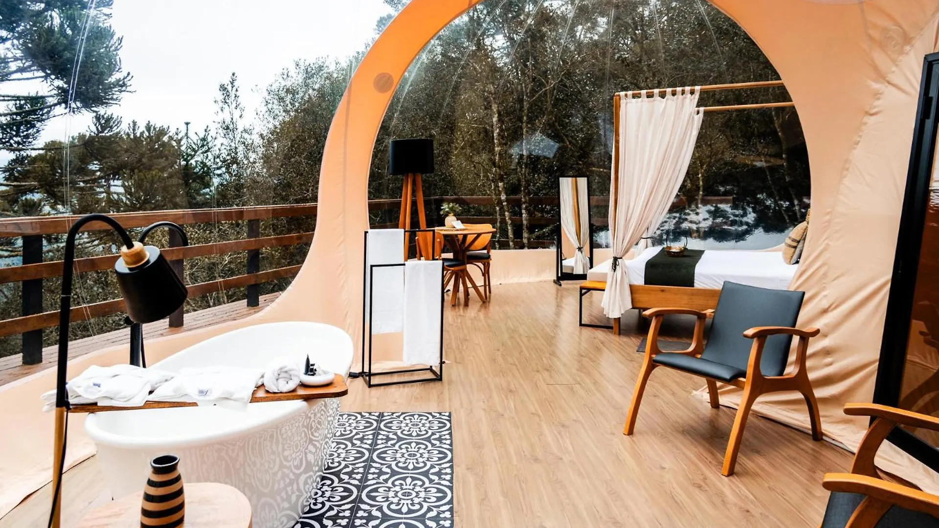 Hotel Zion Bubble Glamping Urubici Brazylia